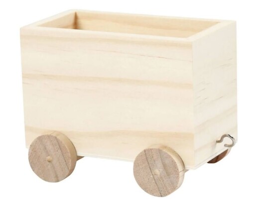 Creativ Company Wooden Train Wagon Creativ Company Wooden Train Wagon