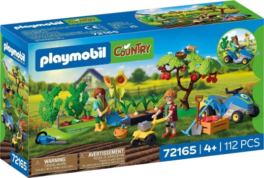 Playmobil Country 72165 Idyllisk Kjøkkenhage Byggesett 4+ År 112 Deler
