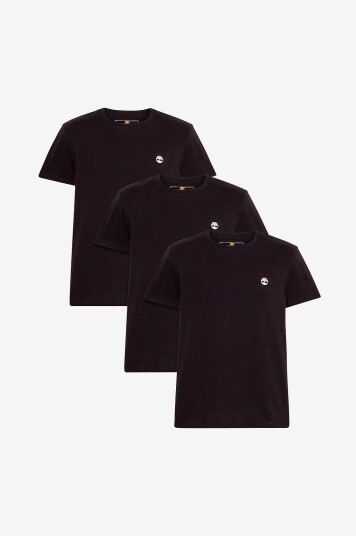 Timberland   T skjorte Dnrv 3xpack 3 pakning   Svart