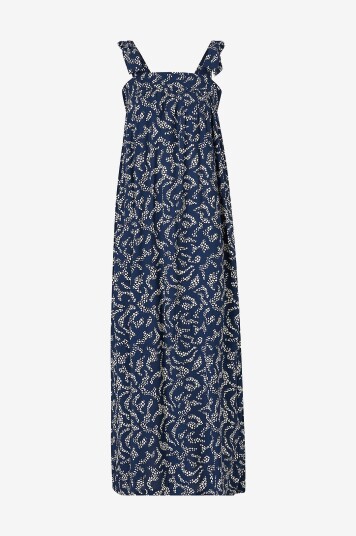 Kaffe Maxikjole kaBarton Dress Blå Kaffe Maxikjole kaBarton Dress Blå