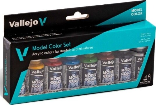 Vallejo 70.260 Model Color-Sett Wargames Basics 8 X 18 Ml 