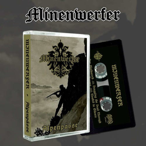 Minenwerfer  Alpenpässe  Kassett