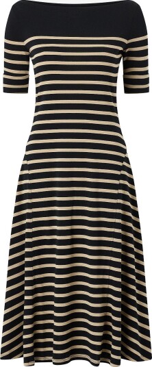 Lauren Ralph Lauren Kjole Cotton Baby 1x1 knt Svart