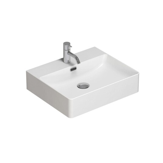 Dansani Cube Ø50cm Porselen Hvit