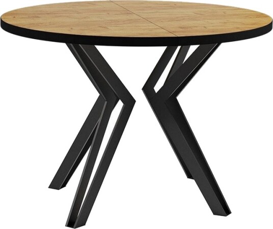 Elan Spisebord 176 cm - Svart/Brun
