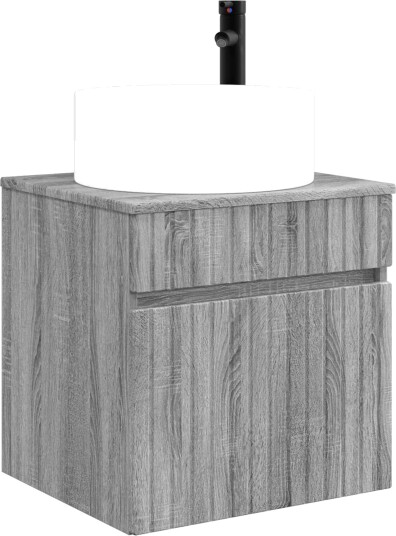 Vegghengt servantkommode Grå Sonoma 49 x 44,5 x 65,5 cm Vegghengt servantkommode Grå Sonoma 49 x 44,5 x 65,5 cm