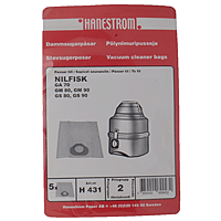 Haneström Støvsugerposer syntetfiber 5st. DU12039