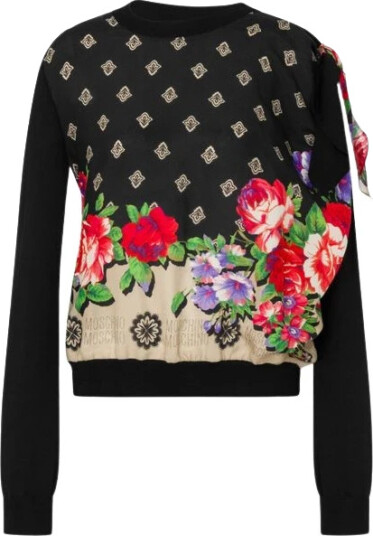 Moschino Dame Strikkevarer Flerfarget 2XL,