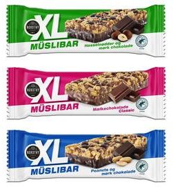 Nordthy XL Müslibar i ulike smaker 50 g Nordthy XL Müslibar i ulike smaker 50 g
