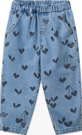 Liewood Borris Printed Denim Pants W Pocket SWEETHEARTS / DENIM 104