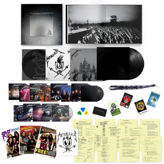 Metallica Metallica (14CD + 6LP + 6DVD + BOK + Memorabilia) (Import) CD
