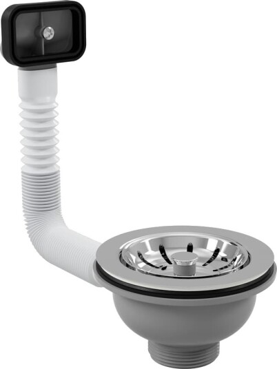 Prevex Smartloc avløpssett med kurvsil (rustfritt stål) Prevex Smartloc avløpssett med kurvsil (rustfritt stål)