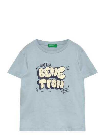 United Colors of Benetton T Shirt Blue 82 United Colors of Benetton T Shirt Blue 82