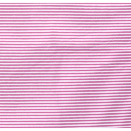 Balsløw Bomullsjersey Print Stoff 150cm 012 Striper 50cm