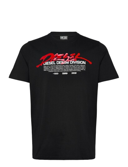 Diesel T Just 250217 Off Maglietta   Black   S
