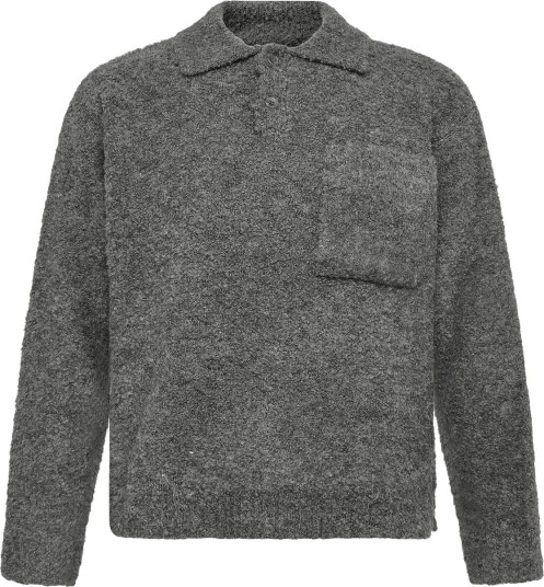 Woodbird Wbdom Loop Polo ASPHALT XL