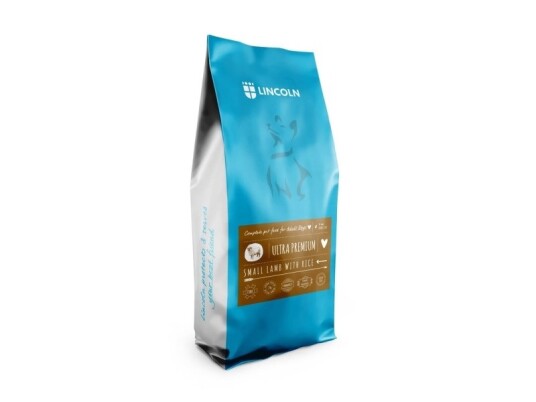 Lincoln Ultra Premium Adult Small Lamb With Rice Tørfoder Til Hunde 12Kg