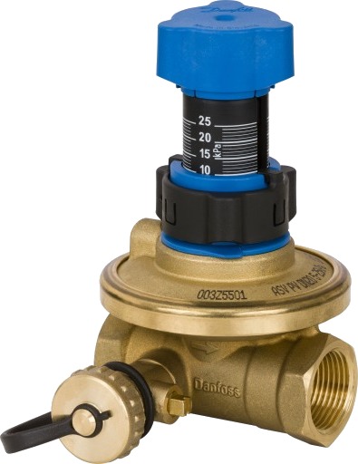 Danfoss ASV-PV-4G differansetrykkregulator DN25 20–80 kPa KVS 4.0