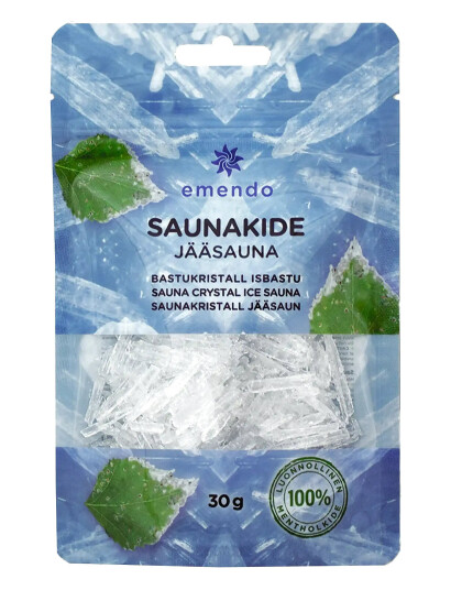 Emendo Sauna Crystal Ice Sauna 30 G Blue 30 G