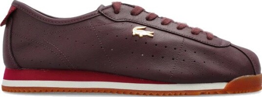 Lacoste, Dame, Sko, Rød, 40 1/2 EU,