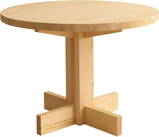 Vaarnii - 001 Dining Table Round Spisebord Fredrik Paulsen Tre Farget
