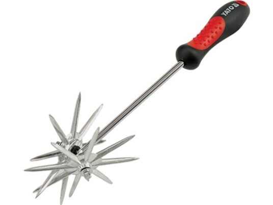 Yato Yt-8891, Roterende Jordfreser, Stål, Sort, Grå, Rød, Plast, 370 Mm