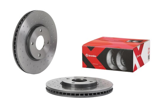 Bremseskive BREMBO 09.D216.1X Bremseskive BREMBO 09.D216.1X