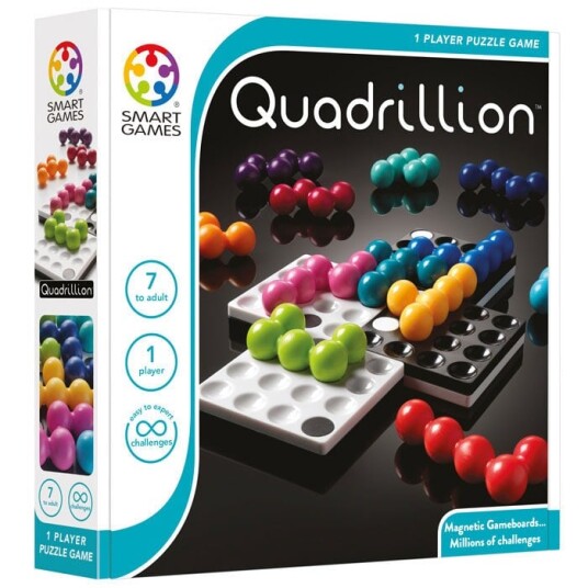 SmartGames Quadrillion Logikkspill for 1 Spiller - Strategisk Puslespill