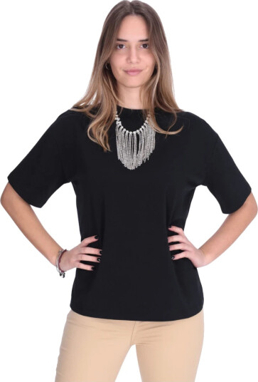 Liu Jo Dame Topper Svart S,