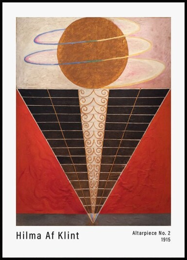 Hilma af Klint Altarpiece No. 2 Plakat Plakat / 50x70cm