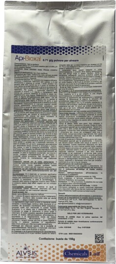 Api-Bioxal 0,71 g/g bikubepulver 156 g
