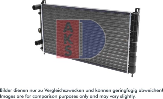 AKS DASIS 491110N Radiator motorkjøling