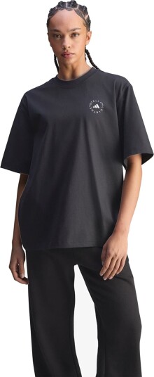 T skjorte adidas x Stella Mccartney Loose T Shirt Black XS