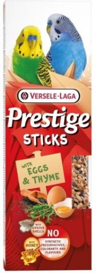 Versele-Laga Prestige Sticks Small Parakeets Egg & Timian 60 G