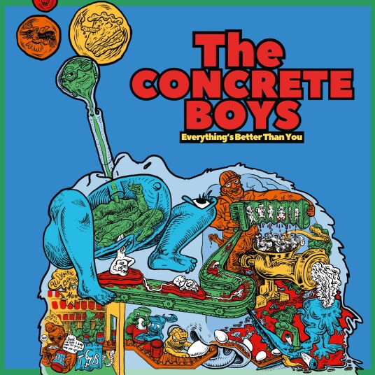 The Concrete Boys Everything's Better Than You LP/Vinyl The Concrete Boys Everything's Better Than You LP/Vinyl