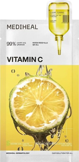 Mediheal Mediheal Vitamin C Essential Mask Clear Toning 1Pcs. Nude 1 PCS