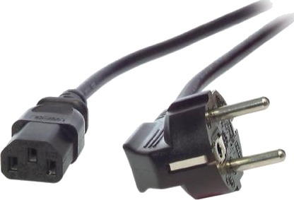 EFB ELEKTRONIK NETZLEITUNG CEE 7/7 90-C13 18 0 SCHWARZ 3 M 3 X 1.00 MM