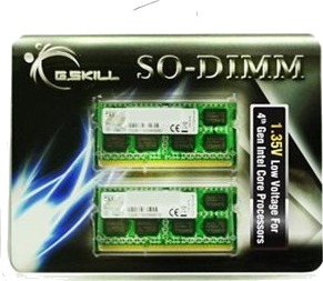 G.Skill DDR3 SO-DIMM 16GB 2x8GB 1600 F3-1600C11D-16GSL