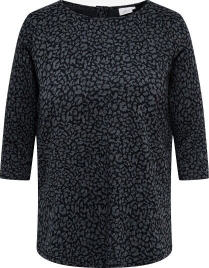 Only Carmakoma Bluse Carmarry Martha 3/4 Blouse Jrs Svart