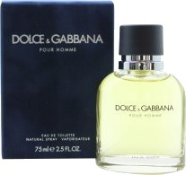Dolce & Gabbana Pour Homme 75ml Eau de Toilette - Frisk Duft for Menn