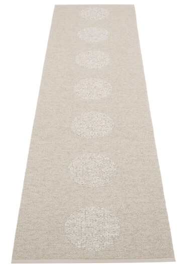 Pappelina VERA 2.0 matte lin stone metallic 70x360 cm