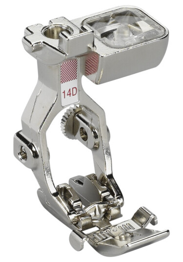 Bernina 14D Glidelåsfot med styrskinne 14D Glidelåsfot med styrskinne