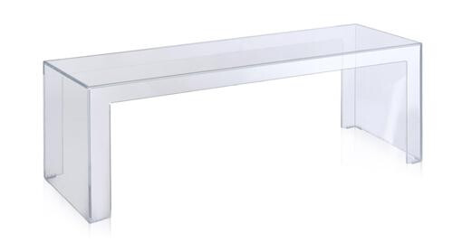 Kartell Usynlig Sidebord H40 Krystall Kartell Usynlig Sidebord H40 Krystall