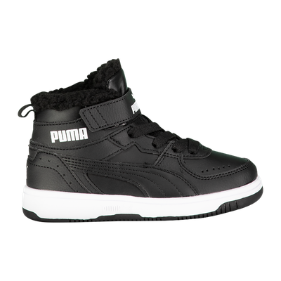 Puma Rebound Joy Fur Ps vintersko junior Svart 28 Puma Rebound Joy Fur Ps vintersko junior Svart 28