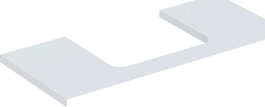Geberit One 505.284.00.2 Benkeplate 105 cm Hvit, Matt