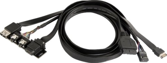 Usb-Kabel Silverstone Sst-G11313530-Rt Usb Type C Usb3.1 Gen.2 Oppgraderingskit Til Silverstone-Kabinett Usb-Kabel Silverstone Sst-G11313530-Rt Usb Type C Usb3.1 Gen.2 Oppgraderingskit Til Silverstone-Kabinett