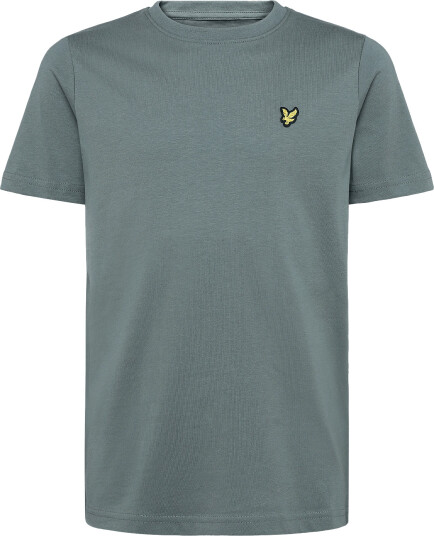 Lyle & Scott Midweight Cotton Plain T Shirt Green 15 16 Lyle & Scott Midweight Cotton Plain T Shirt Green 15 16