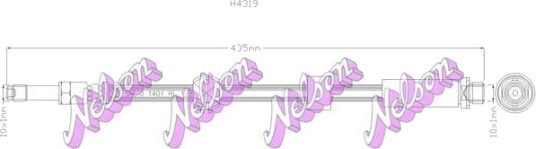 KAWE H4319 Bremseslange
