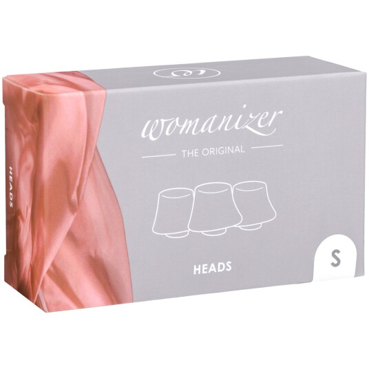 Womanizer Sugehode i Silikon 3 stk. Small - Hvit