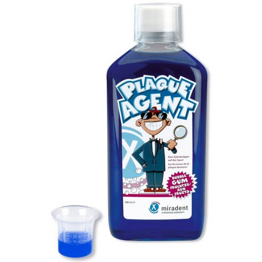 Miradent Plaque Agent munnvann for barn 500 ml Miradent Plaque Agent munnvann for barn 500 ml